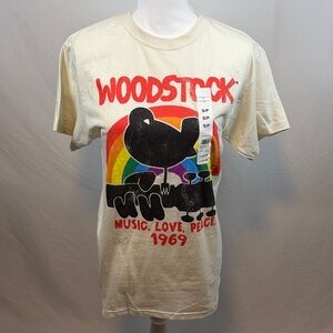 Colorful Woodstock T-Shirt NWT Size Small
